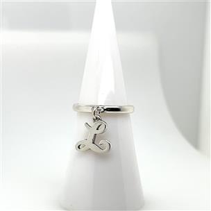 James avery l hot sale initial ring